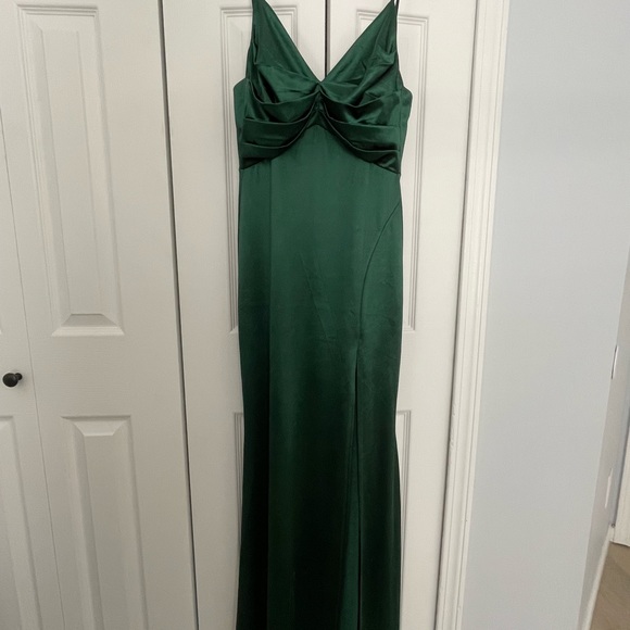 Windsor Hunter Green dress - Picture 2 of 4